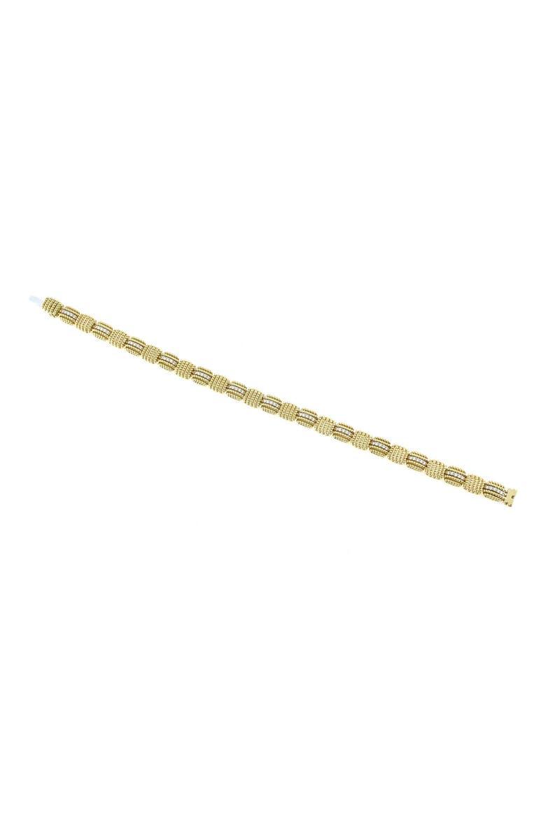 Opera Diamond Bracelet, Main, color, YELLOW GOLD/ DIAMOND