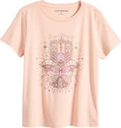 Lucky Brand Butterfly Hamsa Cotton Graphic T-Shirt