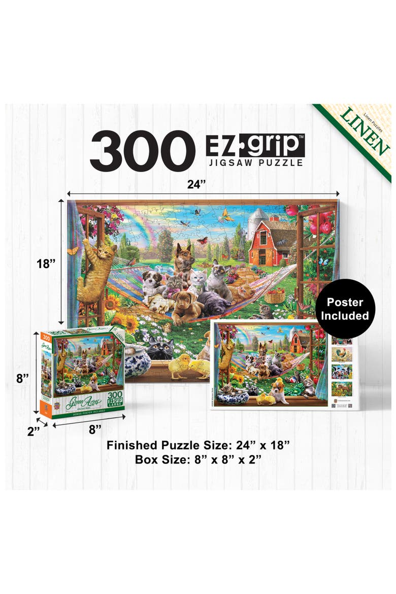 Afternoon Siesta 300 Piece Jigsaw Puzzle, Alternate, color, Multicolor
