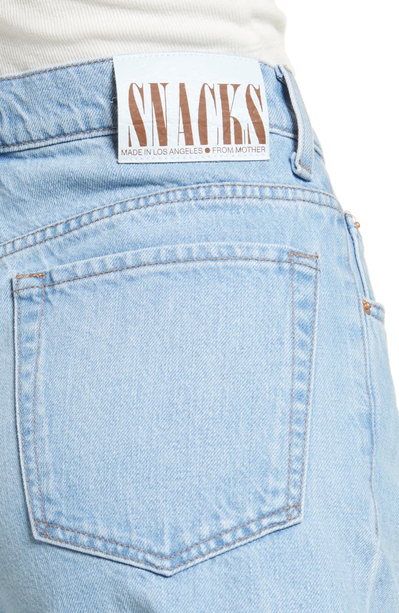 MOTHER SNACKS! The Pleated Fun Dip Shorts, Alternate, color, 