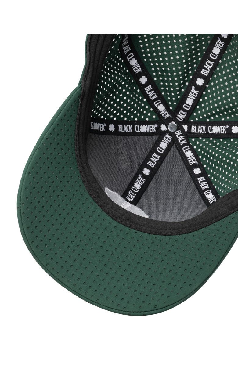 Black Clover Perf 10 Hat, Alternate, color, Green