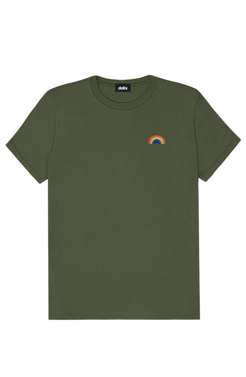 Dalix Womens Rainbow Jersey Relaxed Tee