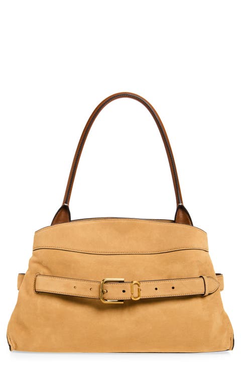 The Dakota Large Suede Satchel