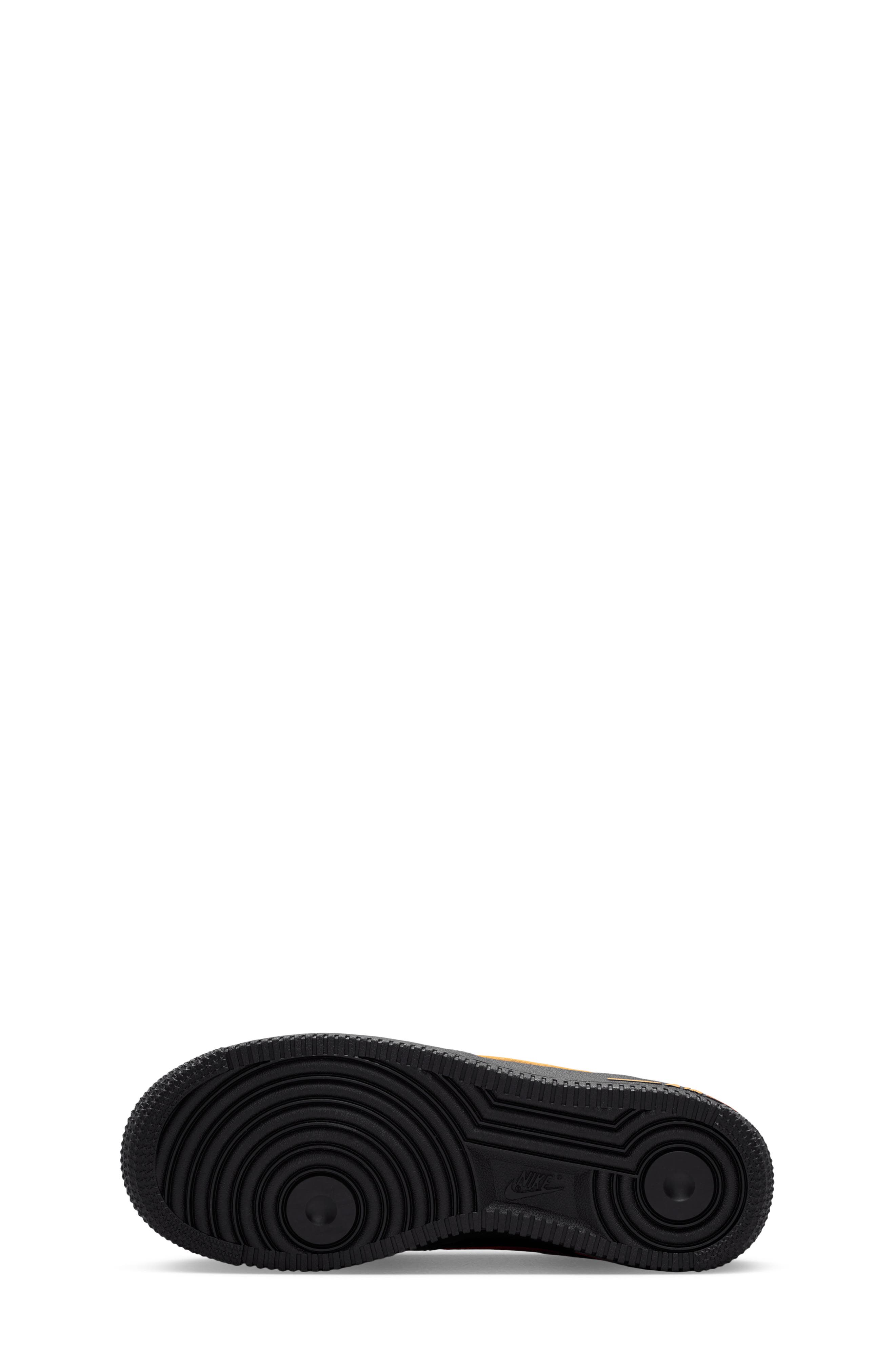 Kids' Air Force 1 Sneaker, Alternate, color, BLACK/ ORANGE/ RED/ GRAPE