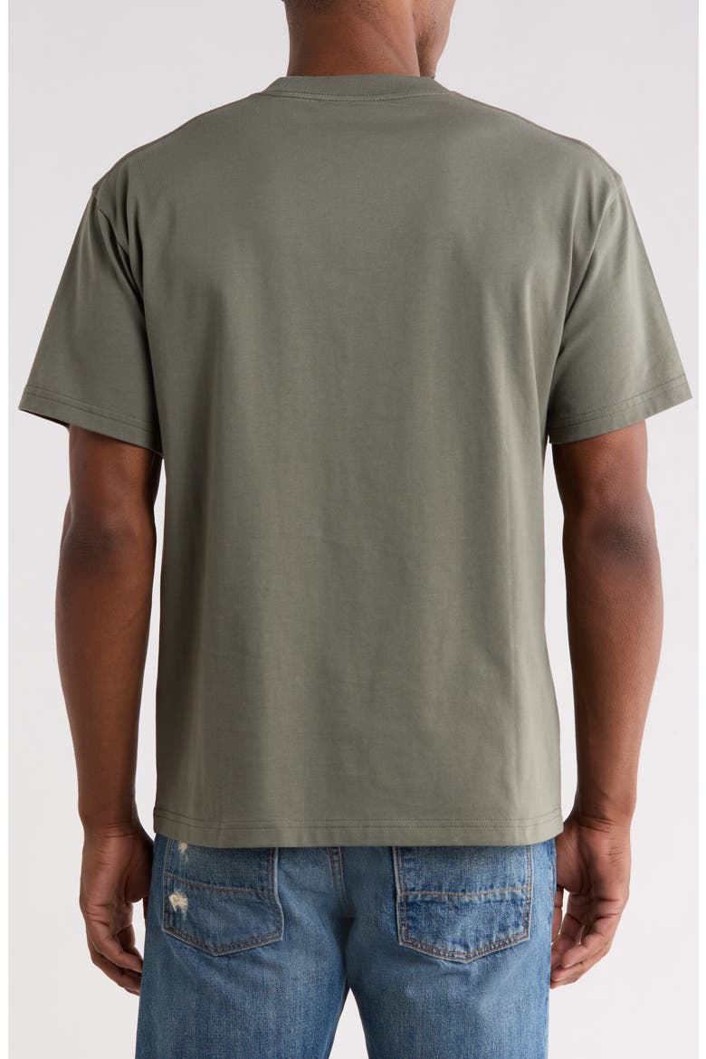 x Oasis Nordique Graphic Cotton T-Shirt, Alternate, color, FADED BLACK