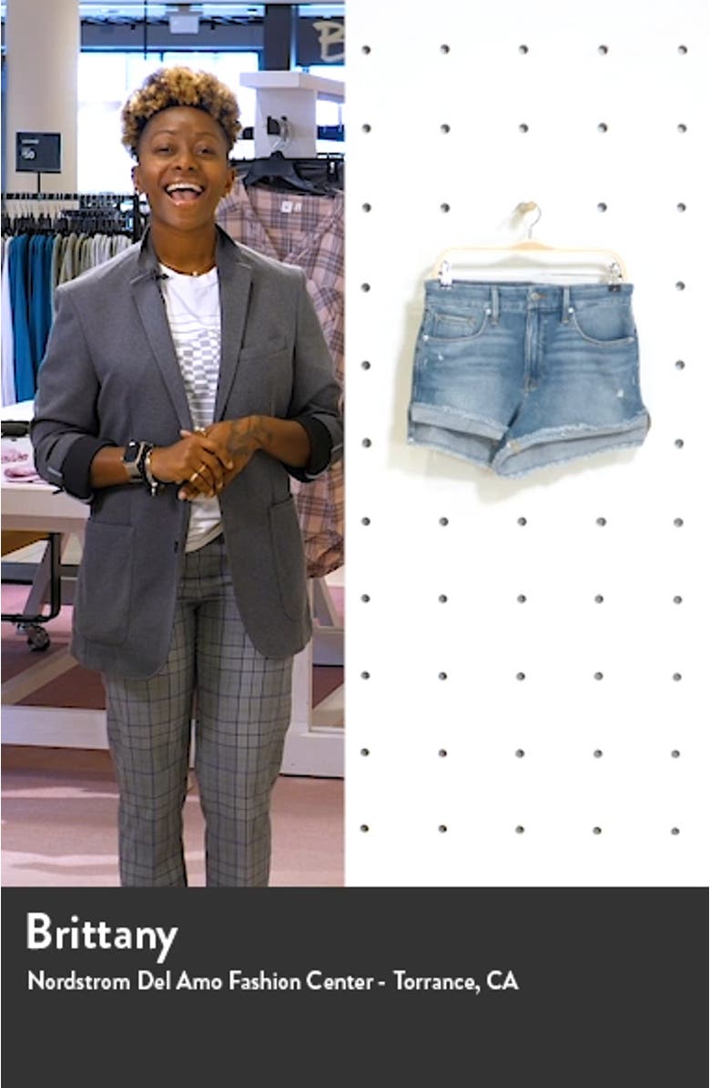 Good Curve High Waist Denim Shorts, sales video thumbnail