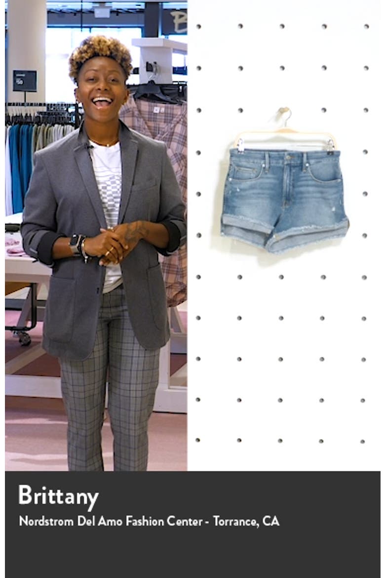 Good Curve High Waist Denim Shorts video