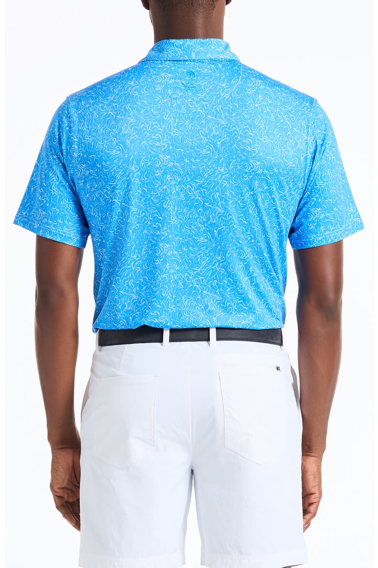 Fairwaysplash Short Sleeve Performance Polo, Alternate, color, BLUE