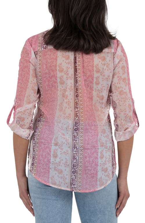 Kut From The Kloth Jasmine Chiffon Button-up Shirt