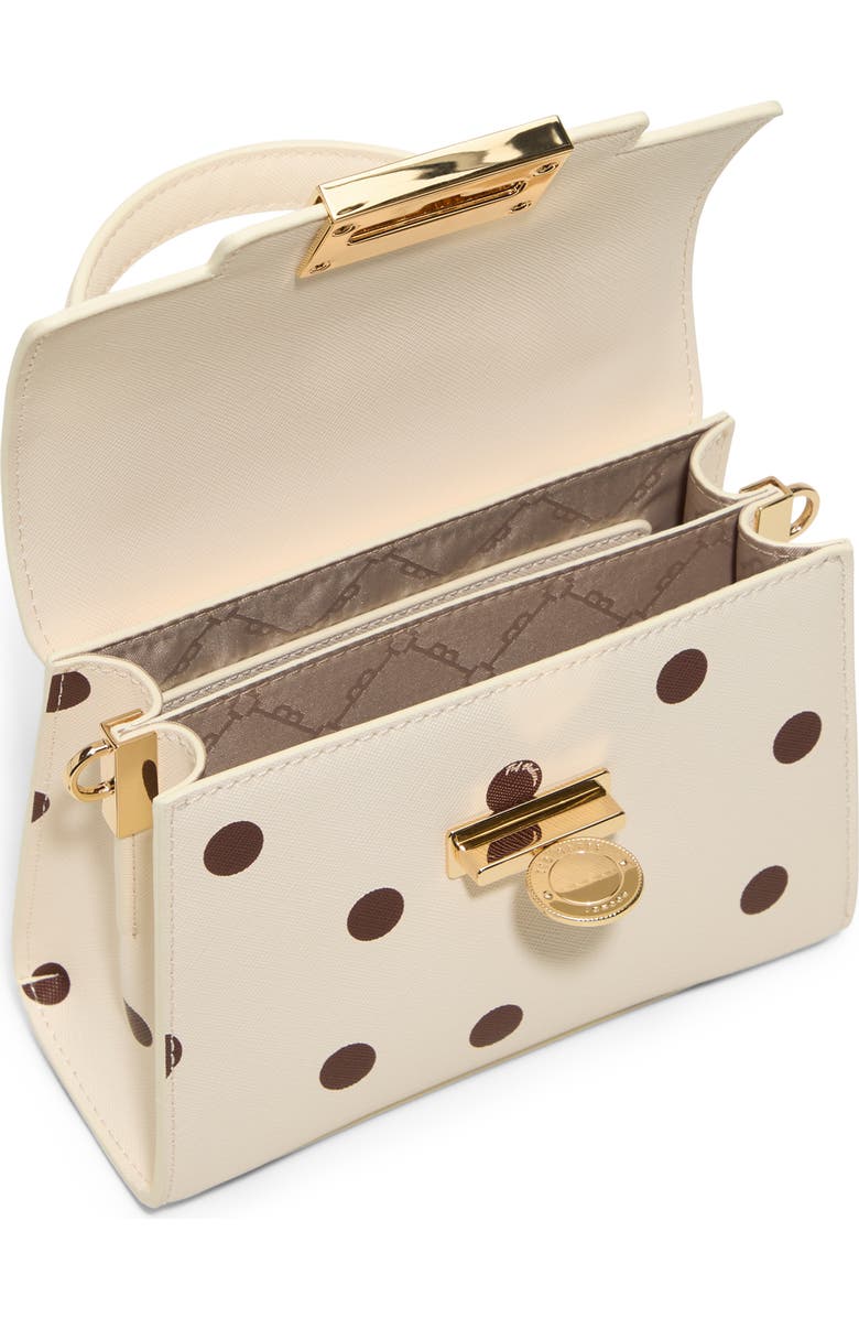 Ted Baker Lili Top Handle Satchel Bag, Alternate, color, Ivory Primary - Multi