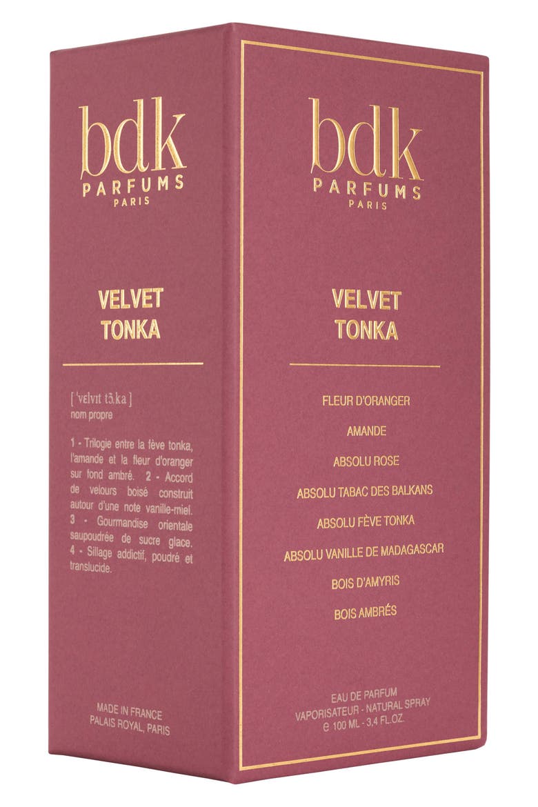 Velvet Tonka Eau de Parfum, Alternate, color, NO COLOR