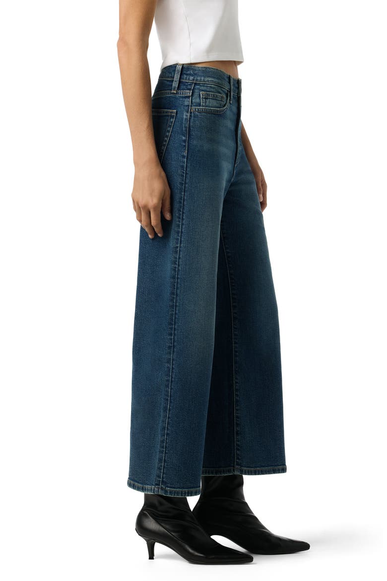 High Waist Crop Wide Leg Jeans, Alternate, color, FILOMENA