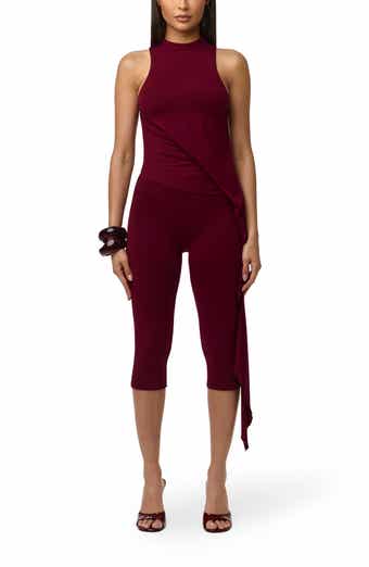 Asymmetric Body-Con Top