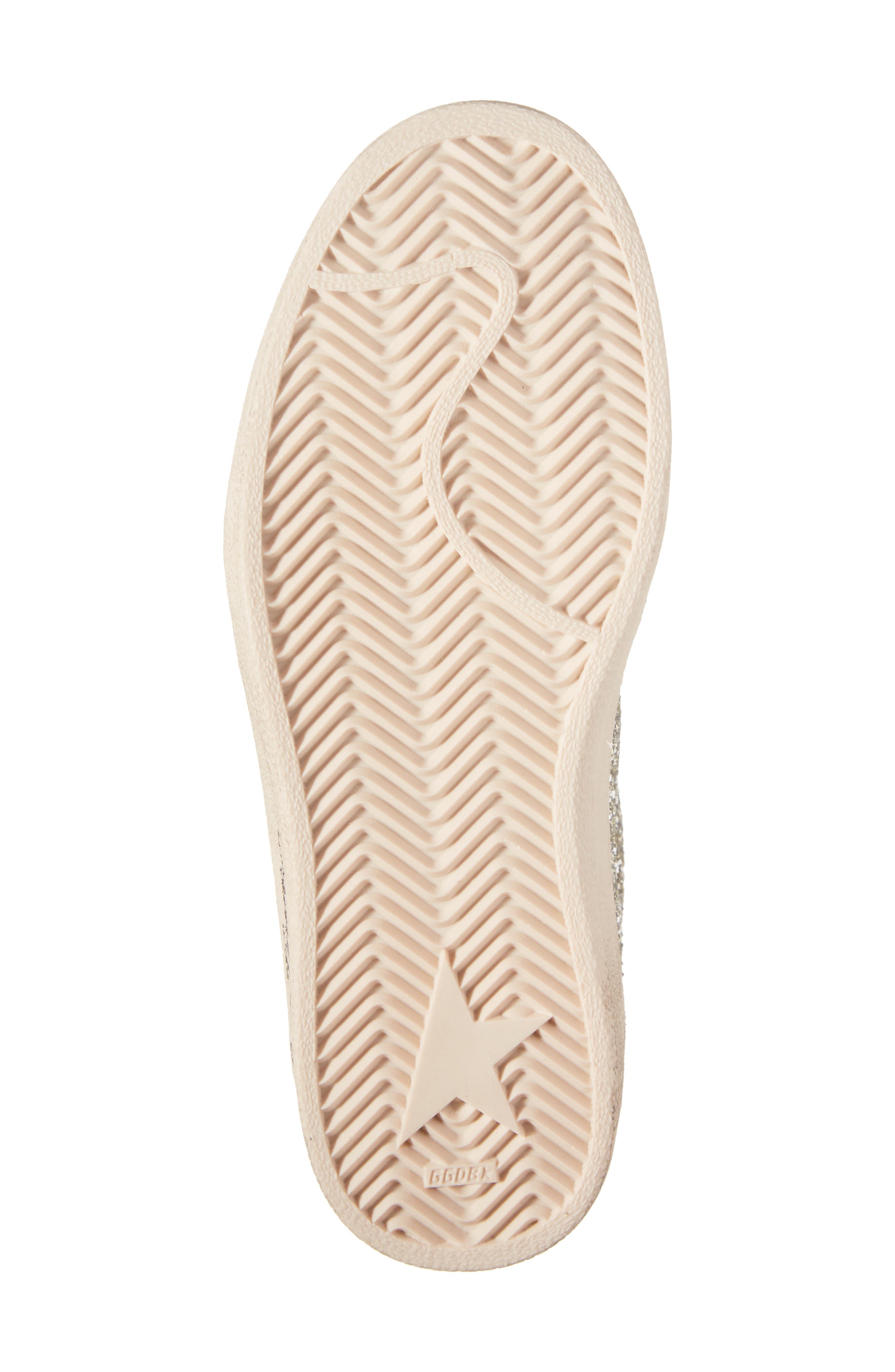 Golden Goose Ball Star Glitter Sneaker, Alternate, color, 