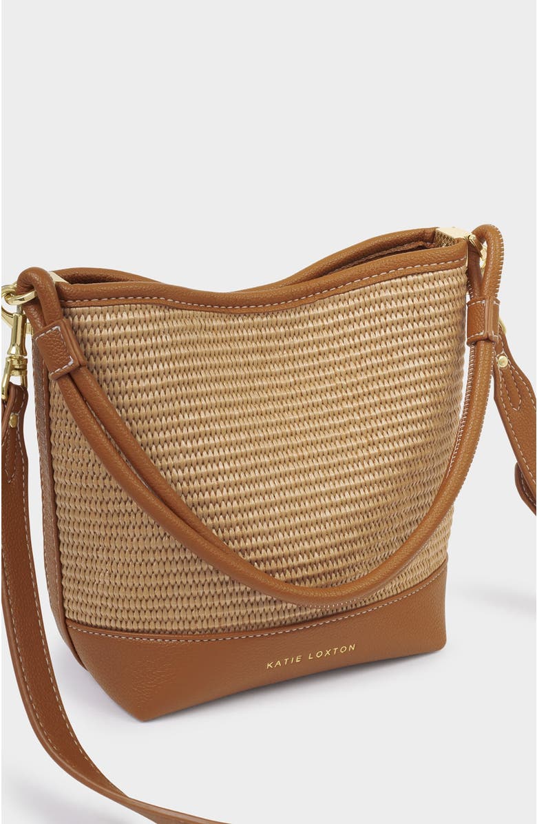 Katie Loxton Sorrento Bucket Bag, Alternate, color, Cognac