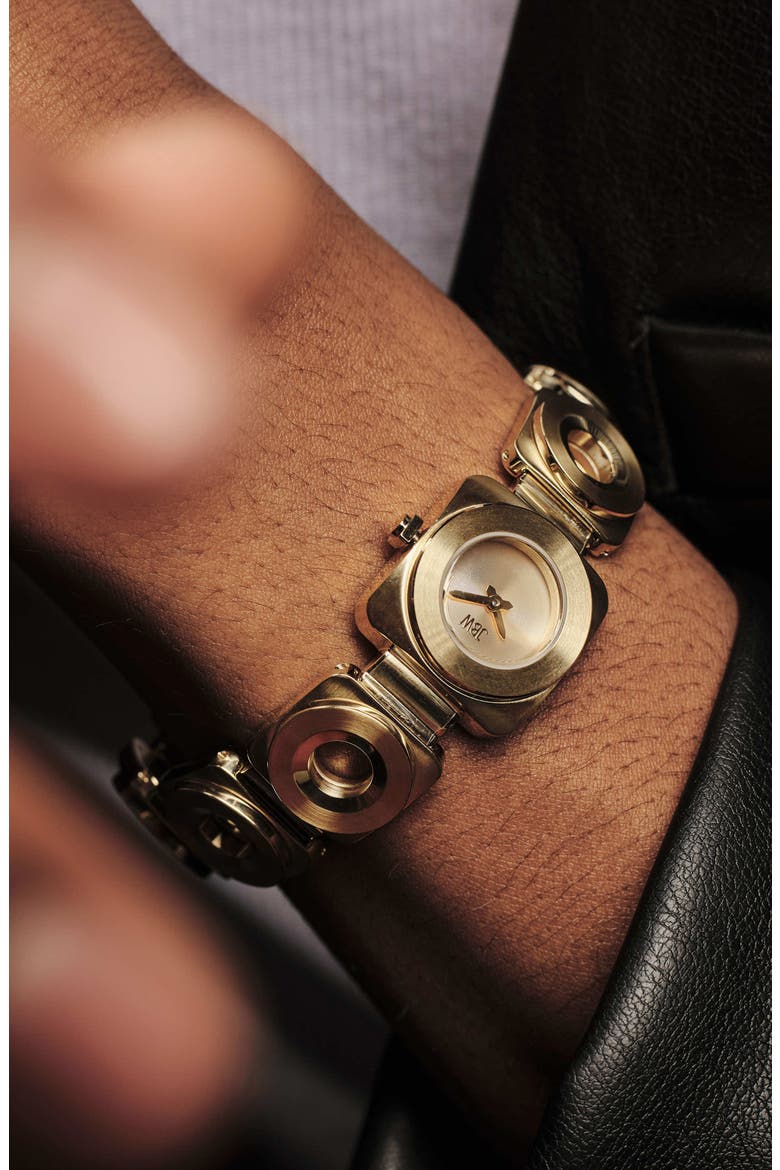 Chasm Bracelet Watch, 22mm, Alternate, color, 18K GOLD