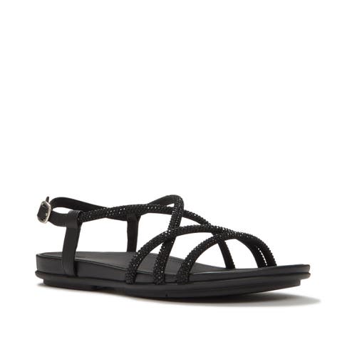 Gracie Crystal Strappy Sandal