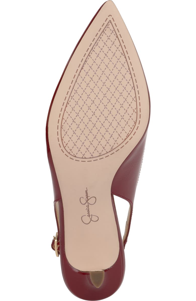 Jessica Simpson Dressi Slingback Pointed Toe Pump, Alternate, color, Chili Pepper