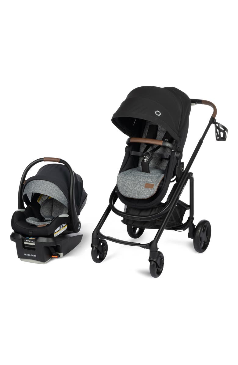 Maxi-Cosi<sup>®</sup> Tayla<sup>™</sup> Max 5-in-1 Modular Travel System Stroller/Baby Car Seat, Main, color, Onyx Wonder