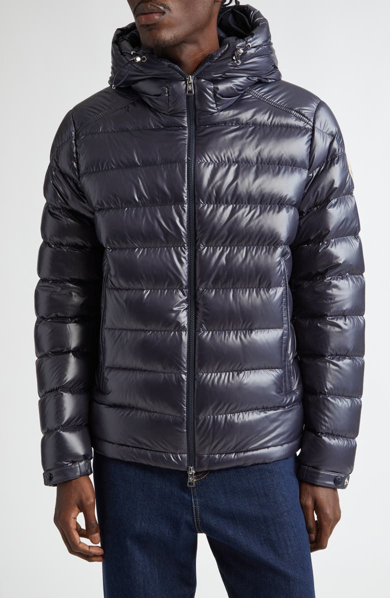 Moncler Besines Double Hood Down Jacket, Main, color,