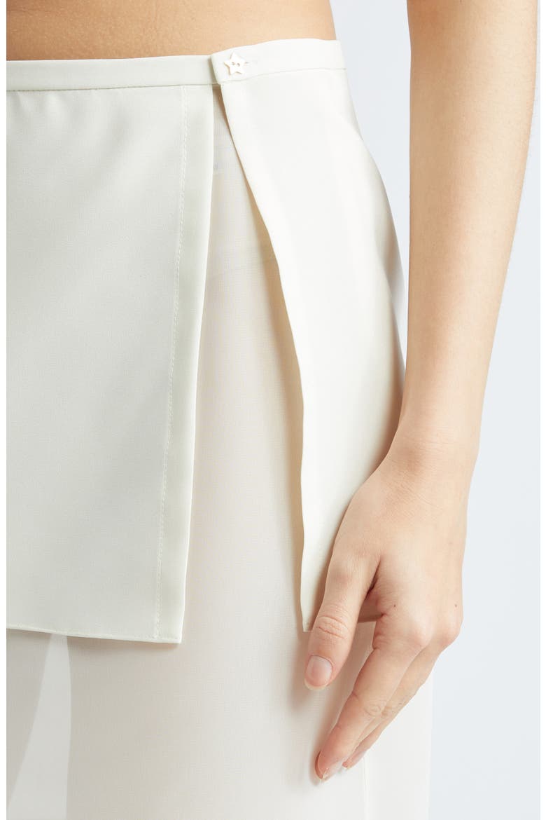Tanjiro Layered Miniskirt, Alternate, color, BONE