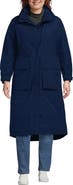 Lands' End Plus Size Squall Waterproof Insulated Winter Stadium Maxi Coat