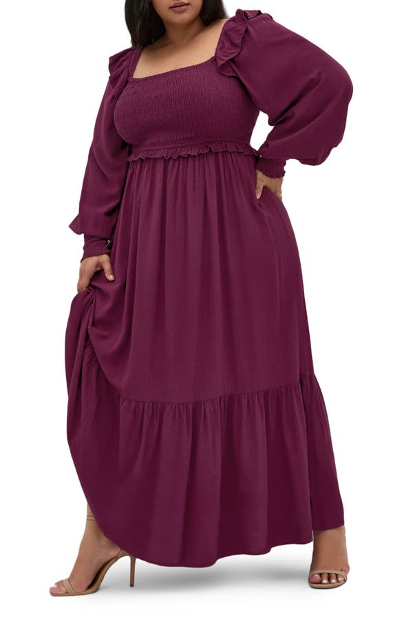 Saddie Long Sleeve Maxi Dress