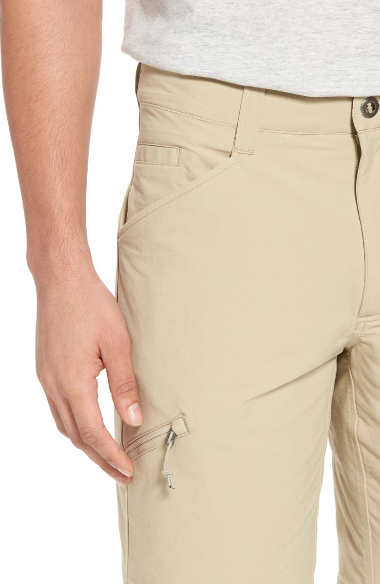 Patagonia Quandary Water Repellent Stretch Hiking Shorts, Alternate, color, 