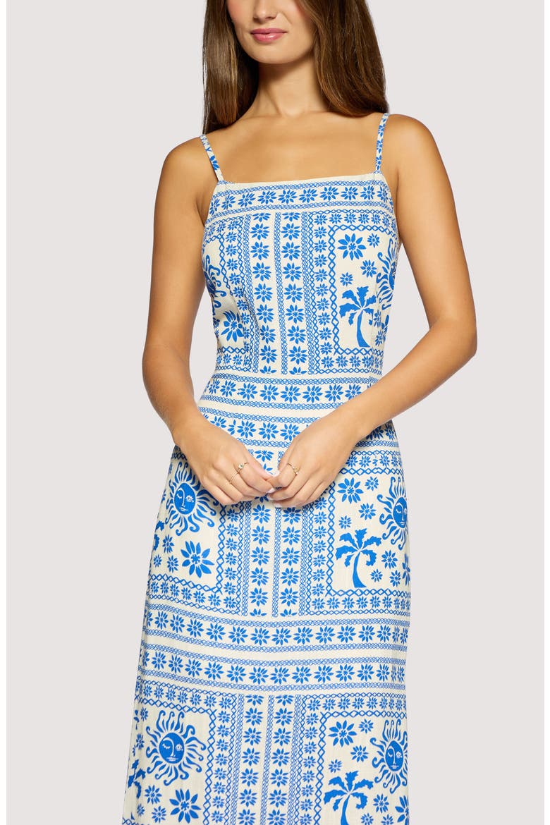 Daydream Vista Maxi Dress, Alternate, color, BLUE IVORY