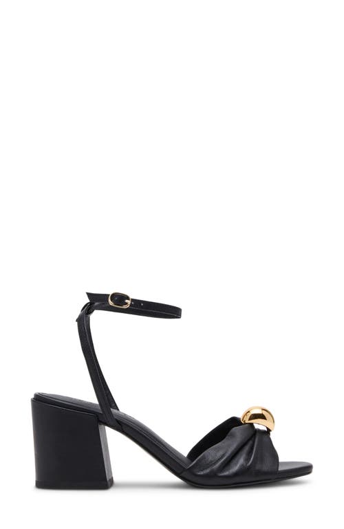 Steve Madden Caden Ankle Strap Sandal In Black