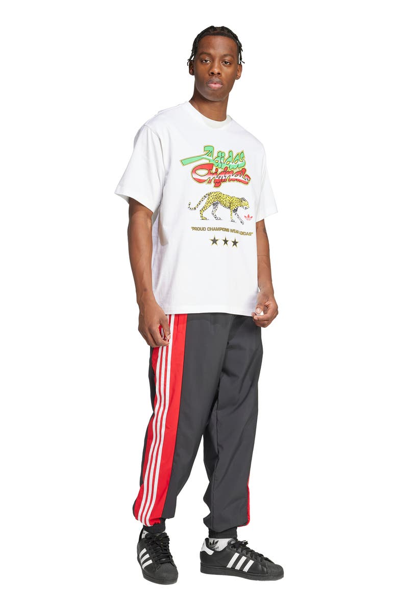 adidas GFX Champ Tee, Alternate, color, White