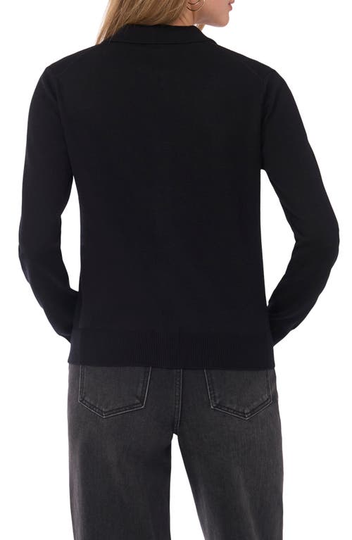 1.state Polo Cardigan In Animal Print