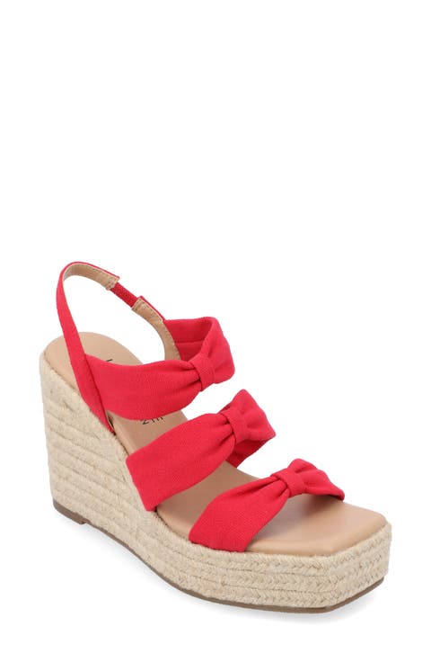 Santorynn Platform Wedge Espadrille Sandal (Women)