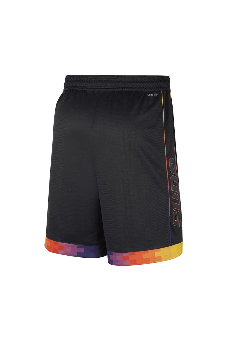 Men's Jordan Brand Black Phoenix Suns 2022/2023 Statement Edition Swingman Performance Shorts, Alternate, color, Black