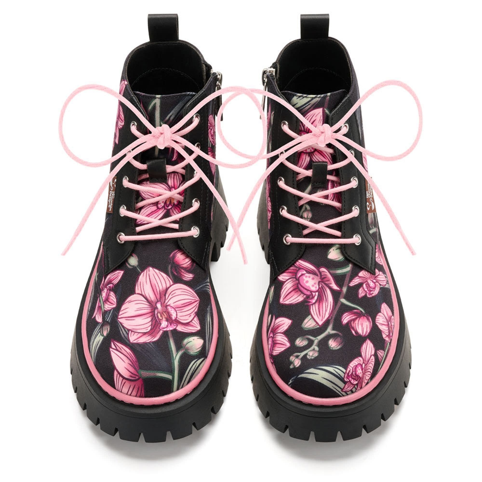 Orchid Women's Chunky Platform Boots, Alternate, color, Orchid