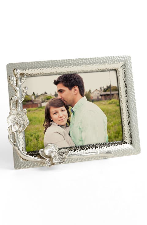 'White Orchid' Photo Frame (5x7)