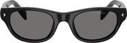 Prada 52mm Polarized Cat Eye Sunglasses