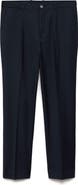 MANGO Pleated Slim Fit Dress Pants