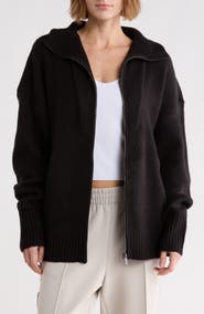 YOGALICIOUS Maple Lane Full Zip Sweater Jacket