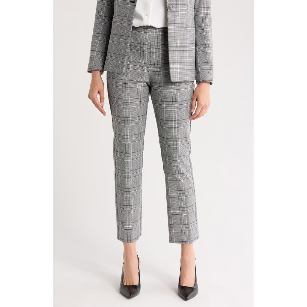 Shop Elie Tahari The Madelyn Plaid Pants
