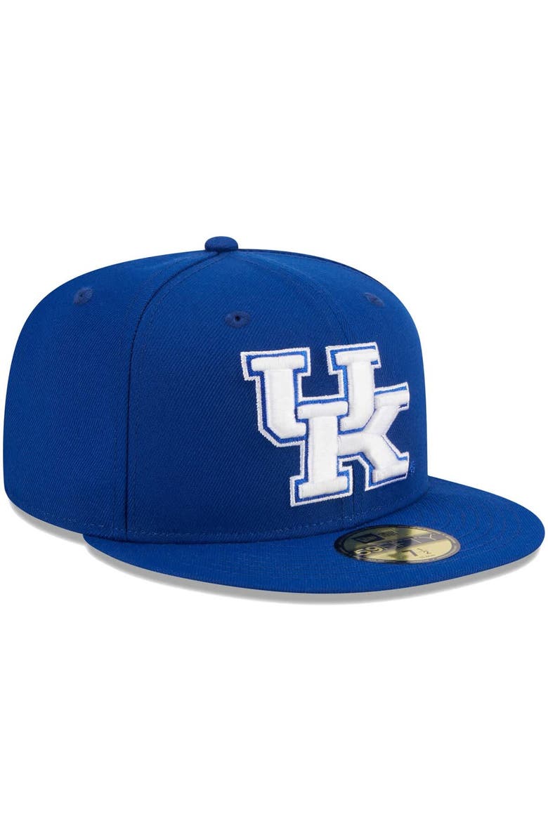 New Era Men's New Era Royal Kentucky Wildcats 59FIFTY Fitted Hat, Alternate, color, Royal