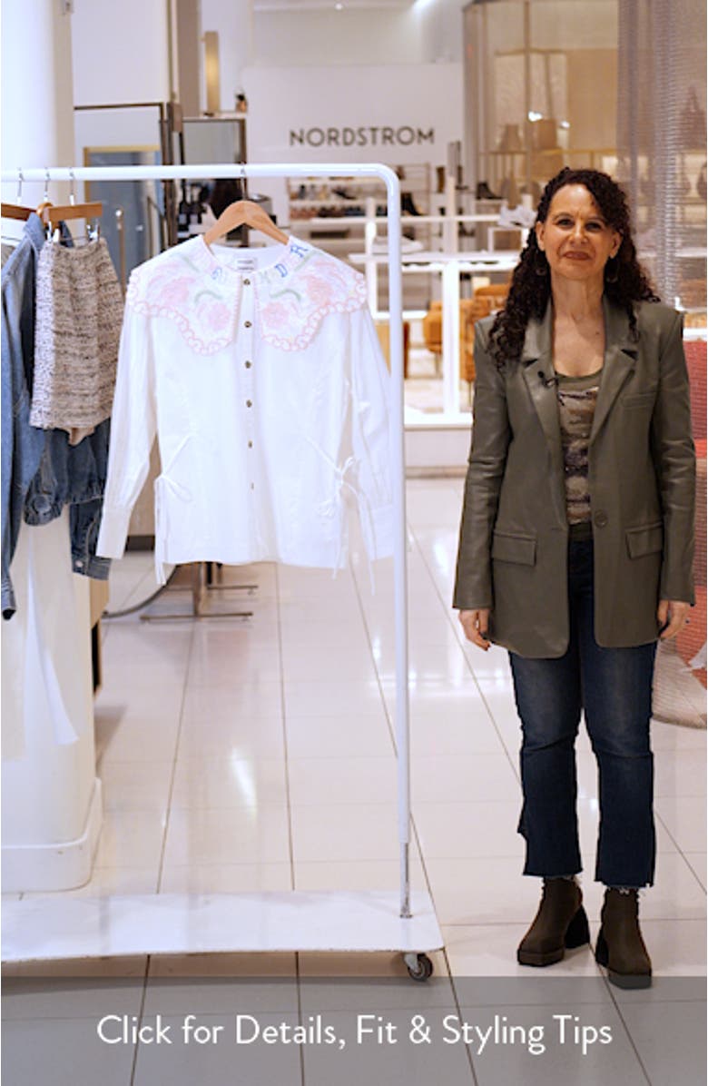 Valentina Collared Top, sales video thumbnail