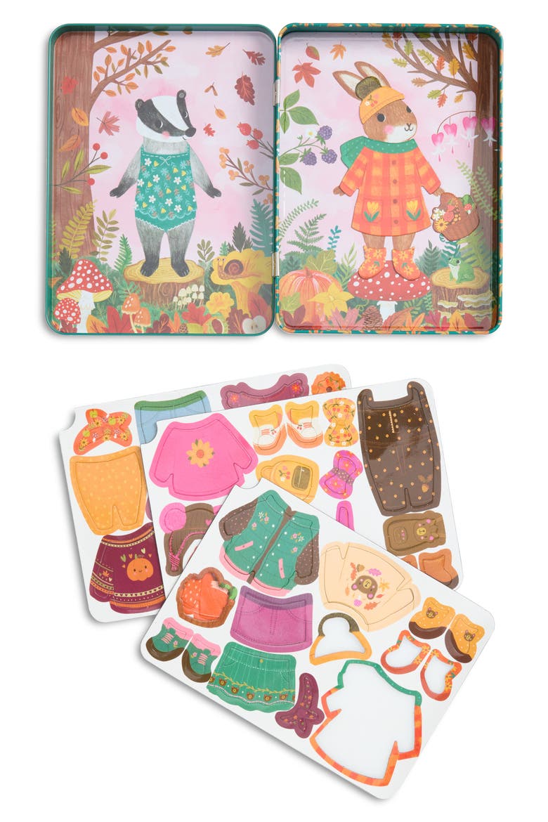 Folklore Forest Magnetic Dress-Up Set, Alternate, color, MULTI