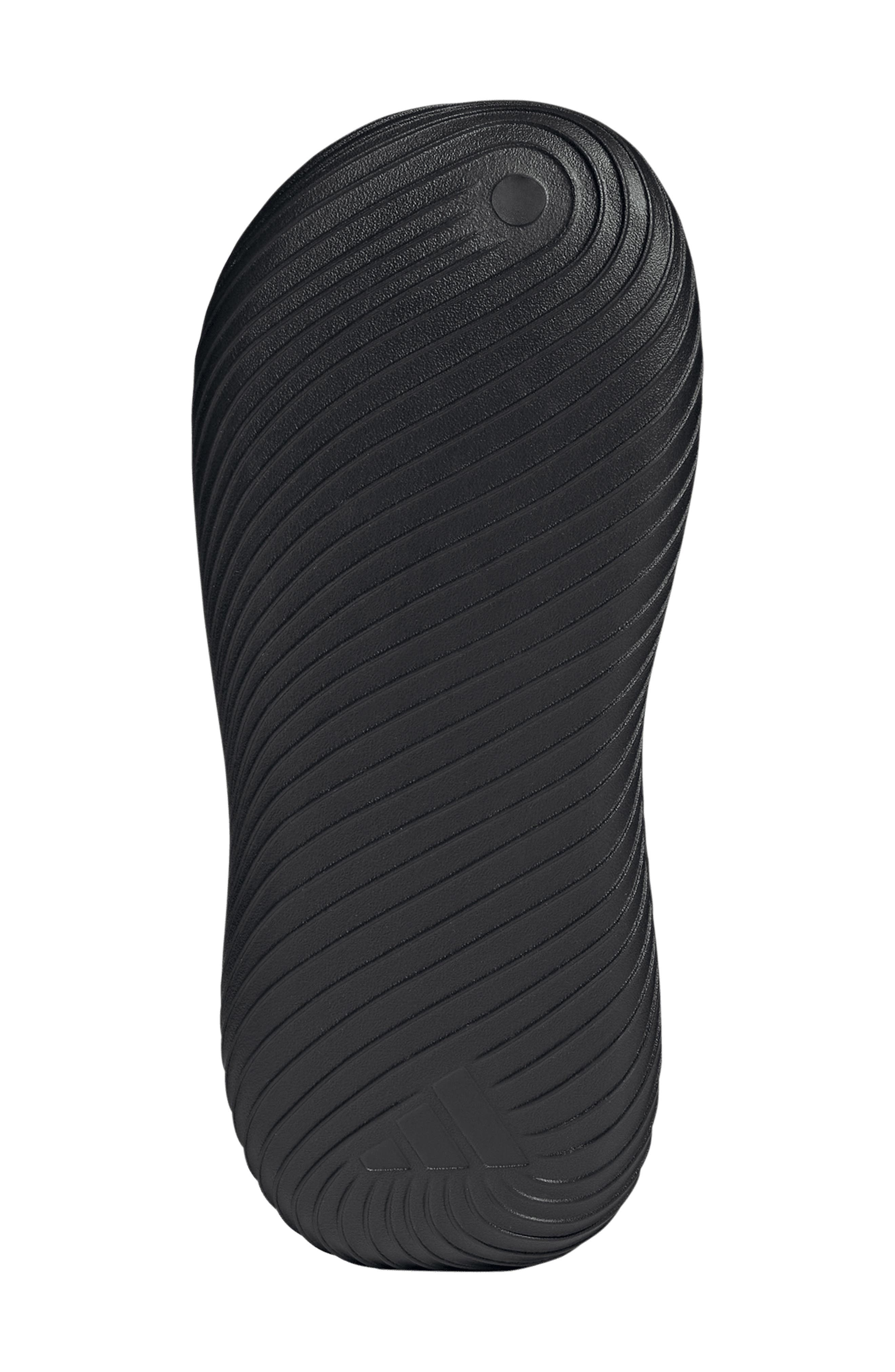 adidas Gender Inclusive Purechill Slide Sandal, Alternate, color, Black/ Carbon