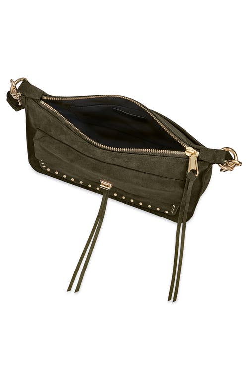 Rebecca Minkoff Darren Top Zip Tote Bag In Green