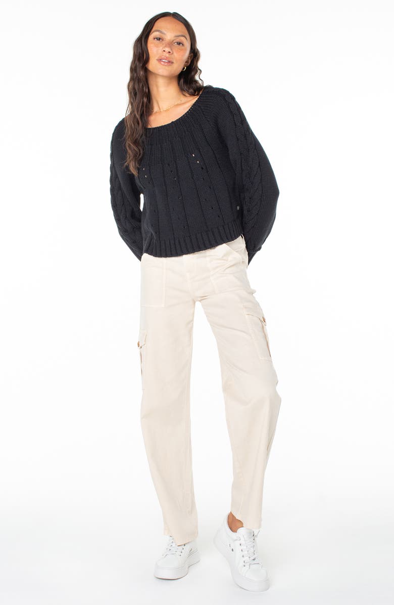 Roxy Day Dreams Sweater, Alternate, color, Anthracite