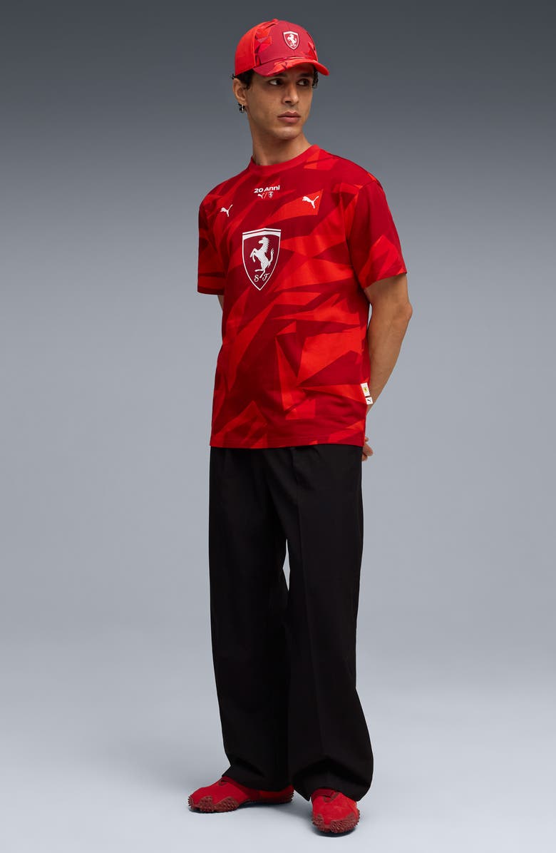 PUMA x Ferrari 20 Years of Red T-Shirt, Alternate, color, Rosso Corsa