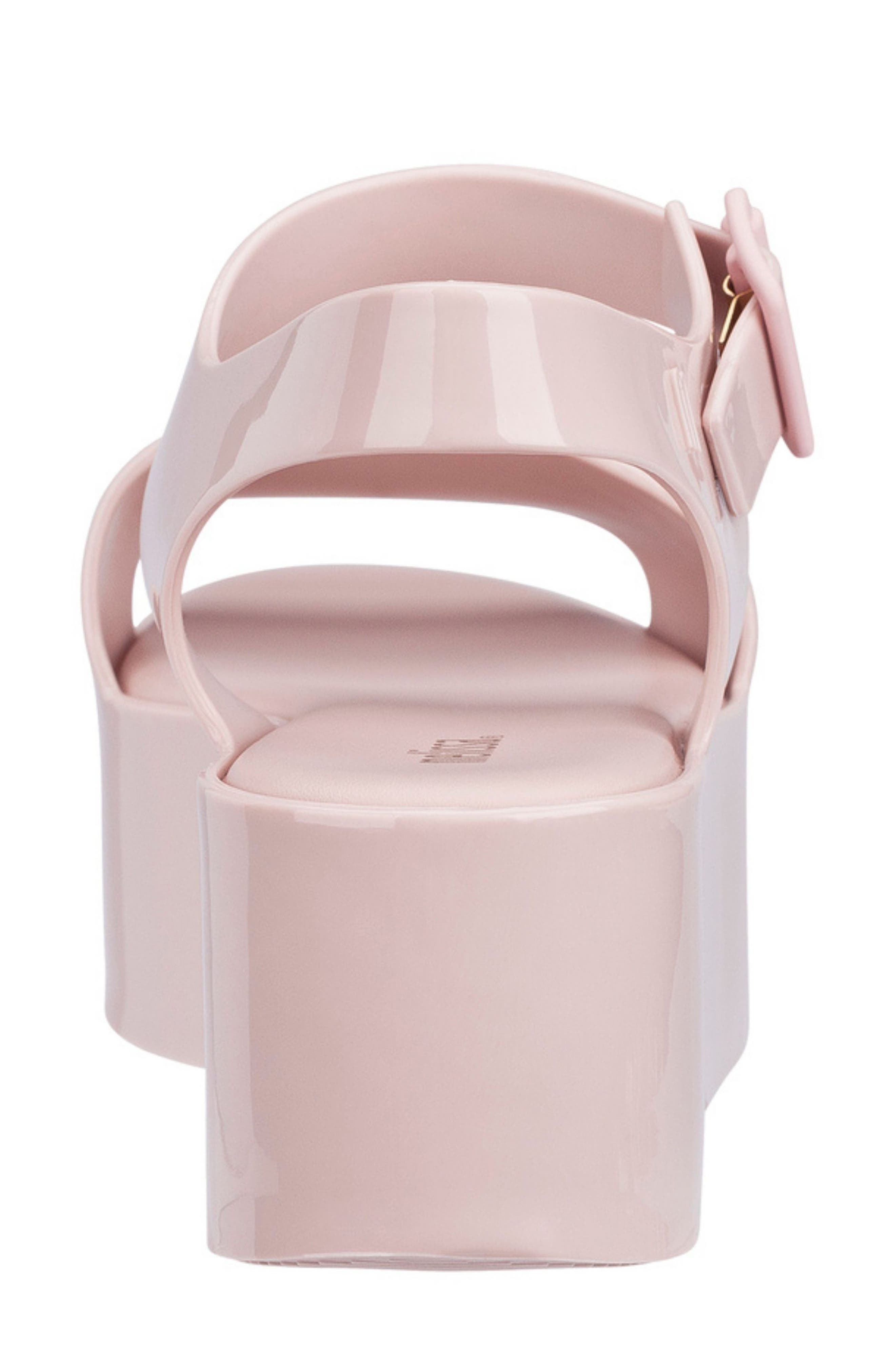 Melissa Mar Platform Sandal, Alternate, color, Light Pink