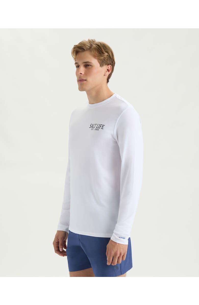 Salt Life American Quiver Long Sleeve Performance Shirt, Alternate, color, 
