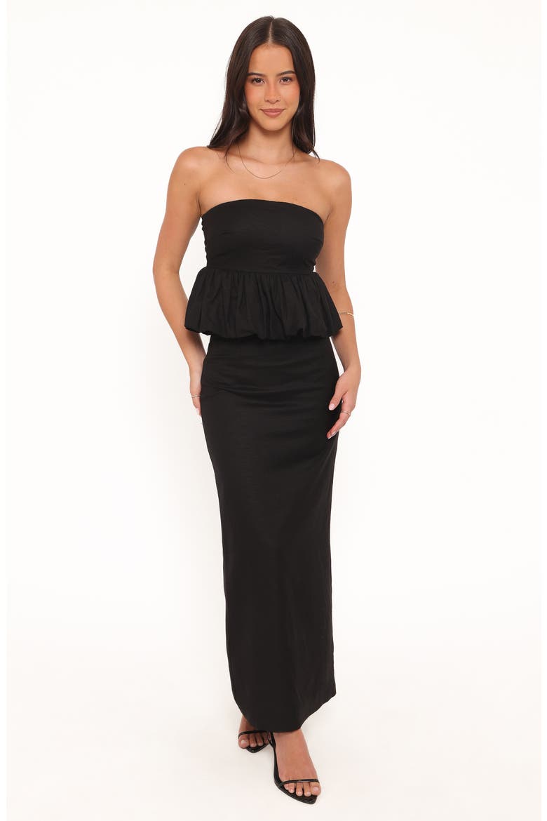 Ursa Column Skirt, Alternate, color, BLACK